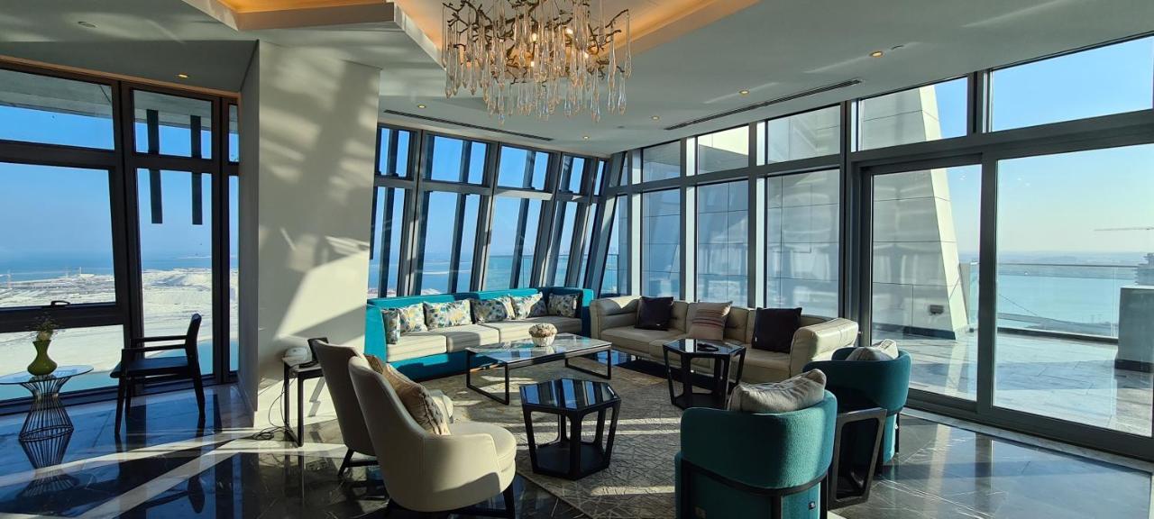 Waterfront Hotel Apartment Lusail Exterior foto The Sky Lounge